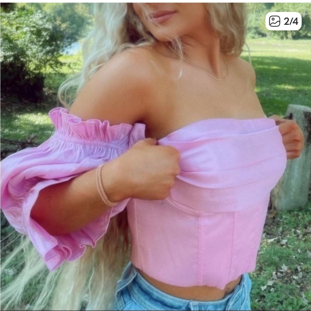 Revolve lovers and friends Tyra corset top
